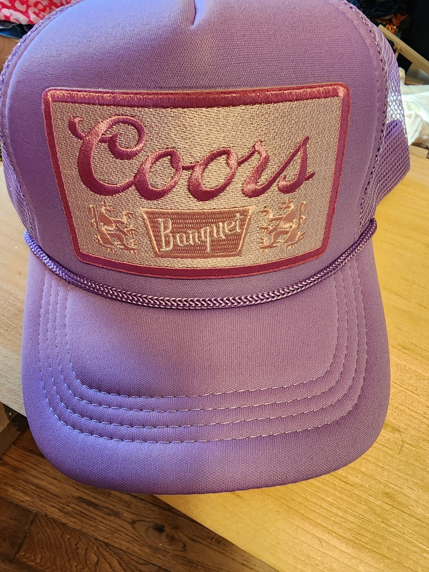 Purple Coors Hat