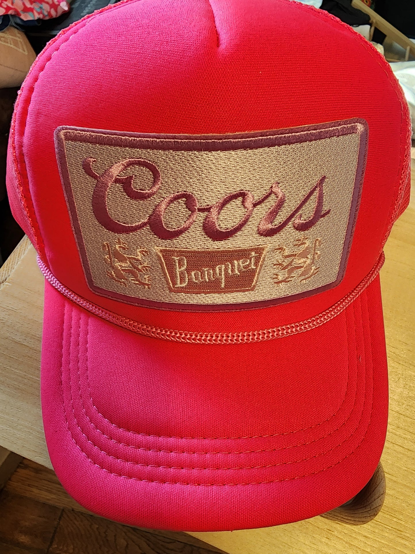 Pink Coors Hat