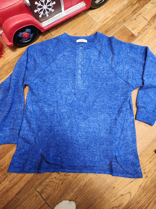 Zenana Blue Hachi Shirt