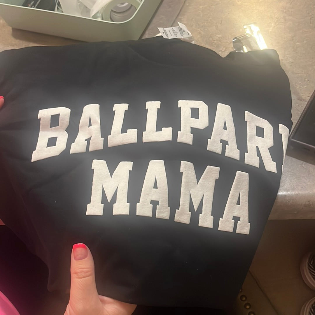 Ballpark mama t shirt