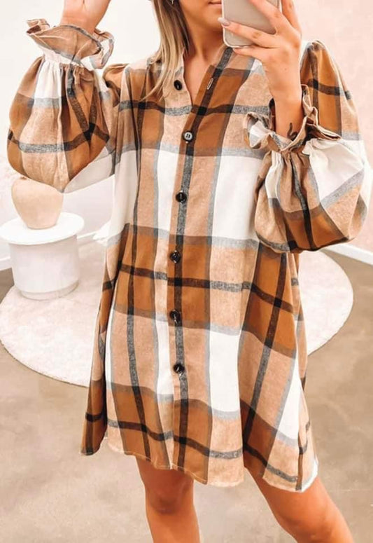 Flannel Dress